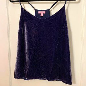 Lilly Pulitzer Velvet Tank Top